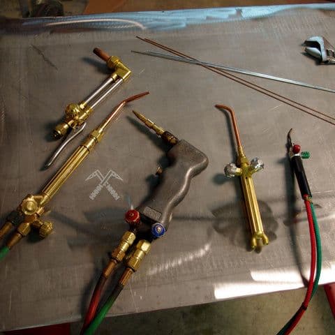 Professional welding equipment and tools including torches and gas cutting equipment
